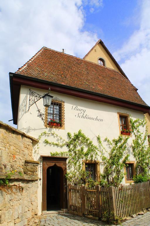 Burghotel Rothenburg ob der Tauber Exterior foto